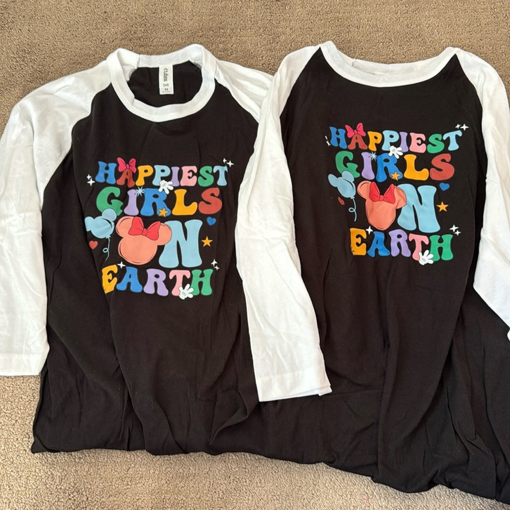 Matching Disney shirts